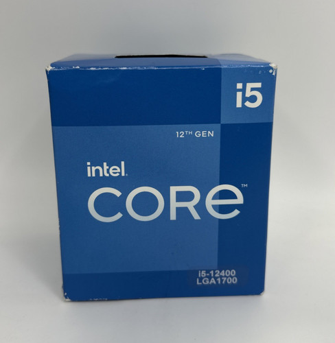 Intel core 12400 - intel,