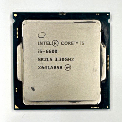 Intel core 6600 - i5-6600, 6th