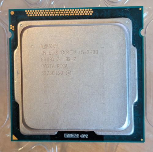 Intel core 2400 - core, i5-2400