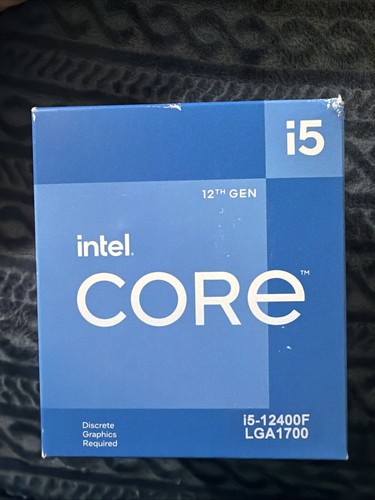 Intel core 12400f - intel, i5-12400f