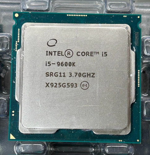 Intel core 9600k srg11 - i5-9600k,
