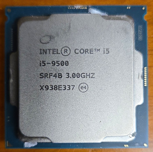 Intel core 9500 0ghz - core, 3.0ghz